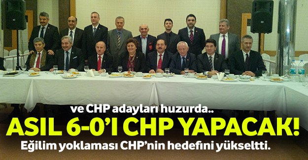 CHP Trabzon iddial 'Asl 6-0 CHP yapacak' 