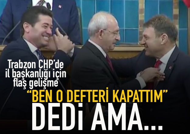 CHP'de Trabzon'da Türker Ertürk için seferberlik hakim