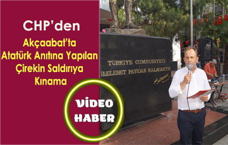 CHP'DEN Basın Açıklamalı Kınama