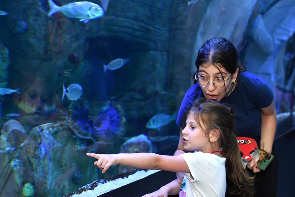 ÇOCUKLAR, TÜNEL AKVARYUM’DAKİ ETKİNLİKTE GÖNÜLLERİNCE EĞLENDİ