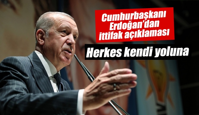 Cumhurbakan 'Herkes kendi yoluna' 