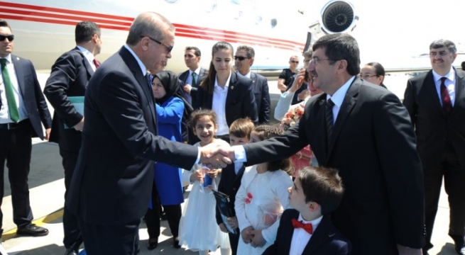 Cumhurbakan Sayn Recep Tayyip Erdoan Trabzonda
