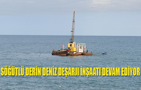 Derin Deniz Deşarjı İnşaatı Devam Ediyor.