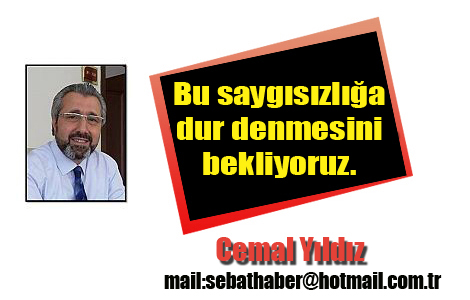 Dernek Bakan Cemal Yldz'dan Basn Bildirisi