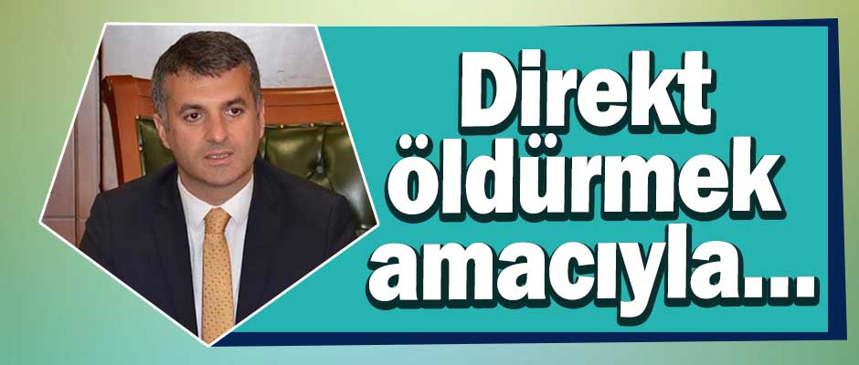 Direkt ldrmek amacyla yapldn dnyorum