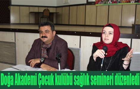 Doa Akademi ocuk kulb salk semineri dzenledi

