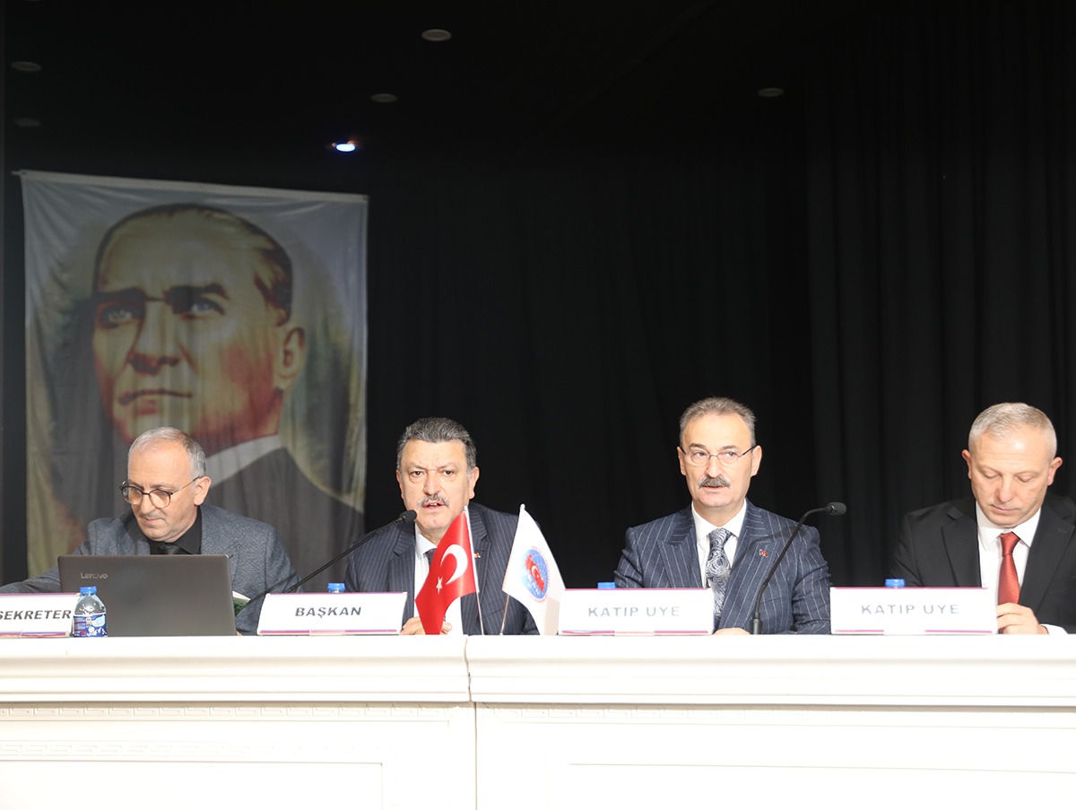 DO�U KARADEN�Z BELED�YELER B�RL��� ARALIK AYI ENC�MEN VE MECL�S TOPLANTISI AK�AABAT�TA GER�EKLE�T�
