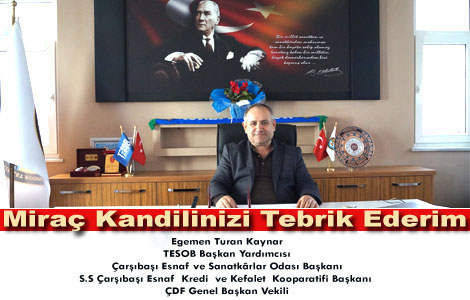 Egemen Bakan'dan Kutlama Mesaj