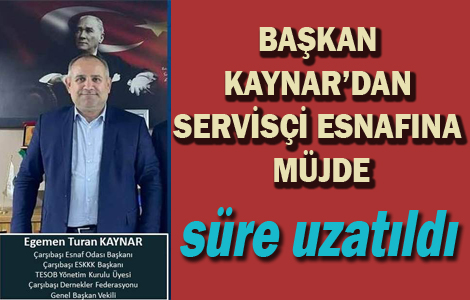 EGEMEN KAYNAR'DAN AÇIKLAMA