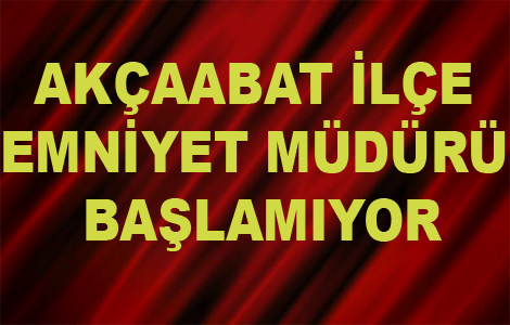 Emniyet Müdürü Başlamıyor