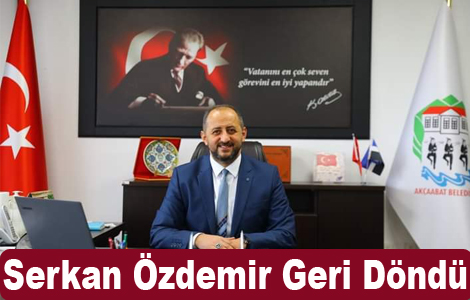 ESK BELEDYE BAKAN YARDIMCISI YENDEN BELEDYEDE
