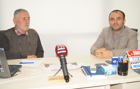 ESNAF ODASI BA�KAN ADAYI BARI� AKY�Z'DEN OF�S�M�ZE Z�YARET