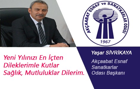 ESNAF ODASI BAKANI MESAJ YAYINLADI