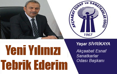 ESNAF ODASINDAN YEN YIL KUTLAMASI