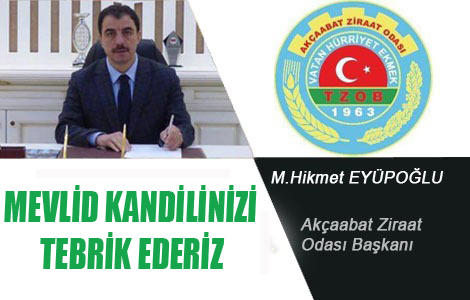 EYPOLU'NDAN KANDL MESAJI