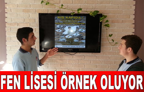Fen Lisesi Projeye Doymuyor.