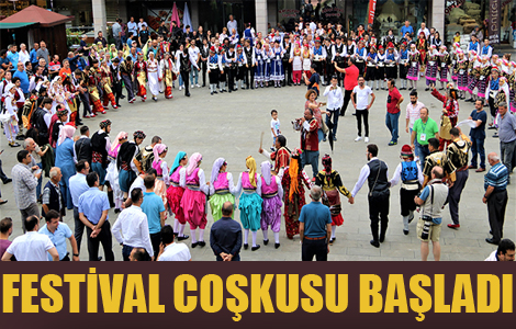 FESTİVAL COŞKUSU BAŞLADI