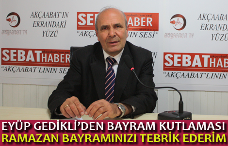 GEDKL'DEN BAYRAM MESAJI