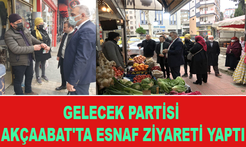 GELECEK PARTS AKAABAT'TA ESNAF ZYARET YAPTI 