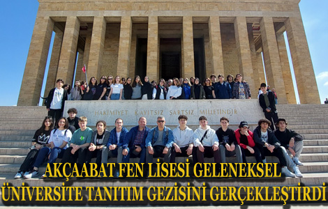 GELENEKSEL ÜNİVERSİTE TANITIM GEZİMİZİ GERÇEKLEŞTİRDİK…