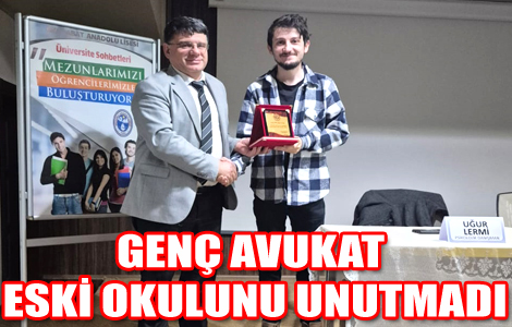 GEN� AVUKATTAN ESK� OKULUNA Z�YARET

