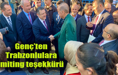 Genten Trabzonlulara miting teekkr