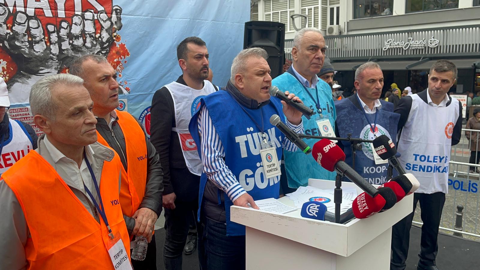 G�khan Gedikli: �Ta�eron i��i �al��t�rmaya, vergi ve gelir adaletsizli�ine hay�r!�
