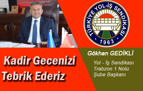 GKHAN GEDKL'DEN KADR GECES MESAJI