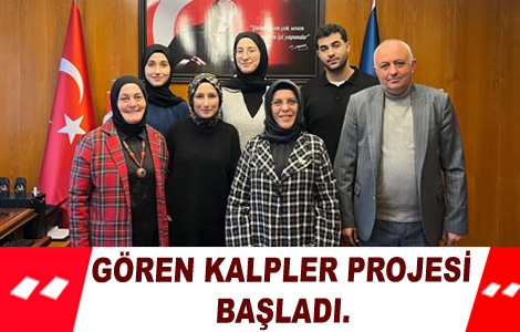 G�REN KALPLER PROJES� BA�LADI.

