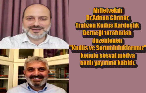 Günnar,canlı yayınına katıldı.