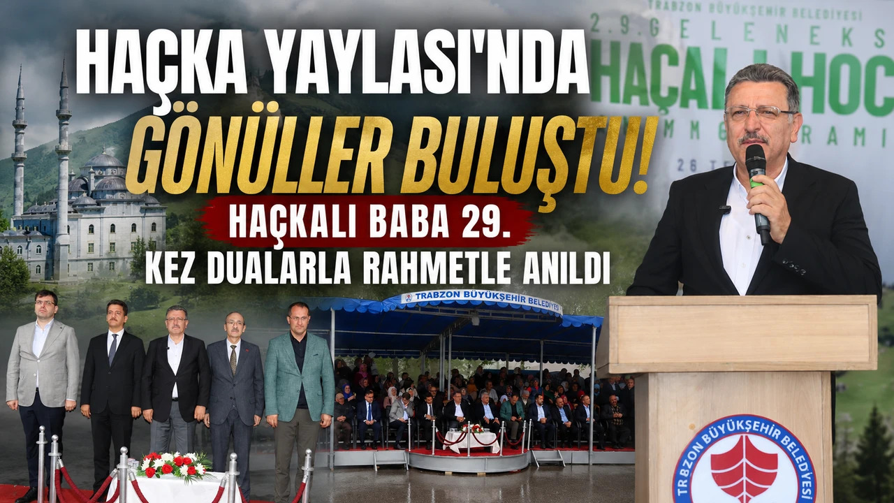 HAÇKALI BABA DUALARLA ANILDI