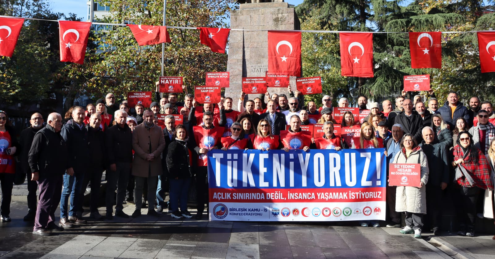 HAK�A VE HALK�A B�R B�T�E ���N �RET�MDEN GELEN G�C�M�Z� KULLANIYORUZ! 