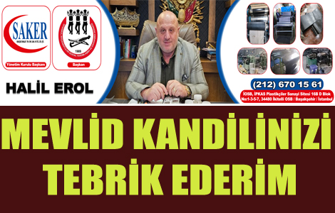 HALİL EROL'DAN KANDİL KUTLAMA MESAJI