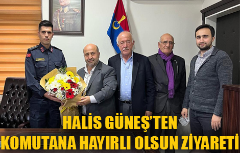 Halis Gneten Komutana Ziyaret

