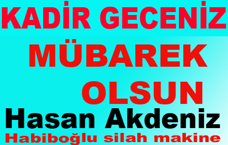 Hasan Akdeniz Mesaj yaynlad.
