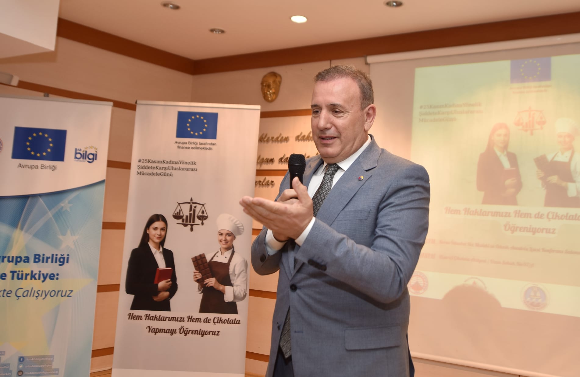 “Hem Haklarımı Hem de Çikolata Yapmayı Öğreniyorum” etkinliği başladı.