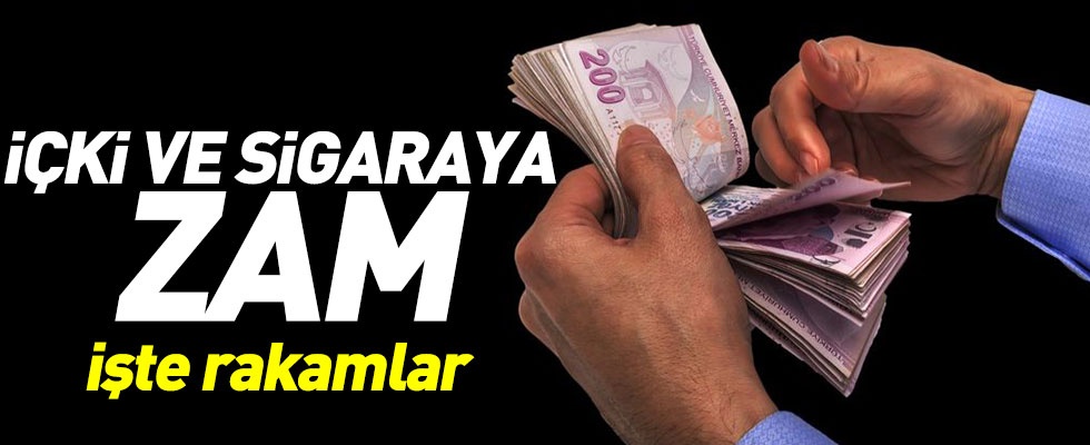 kiye Ve Sigaraya Zam Geldi