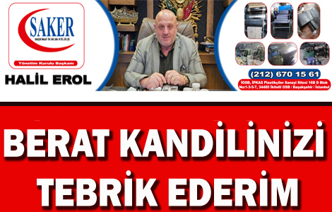 �� �NSANI HAL�L EROL'DAN KAND�L MESAJI