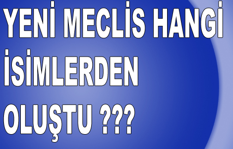 te yeni meclisimiz.