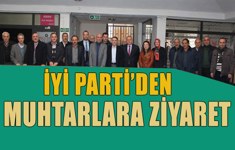 Y PART MUHTARLAR DERNEN ZYARET ETT
