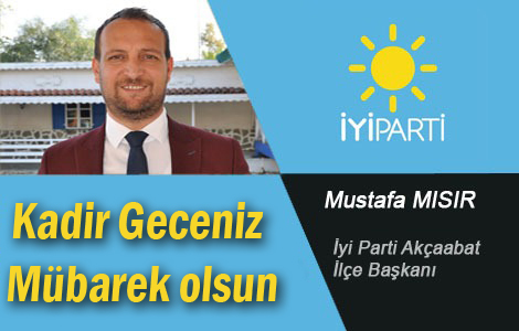 Y PART'DEN KADR GECES MESAJI