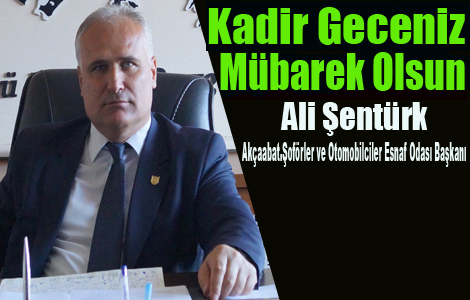 KADR GECENZ MBAREK OLSUN