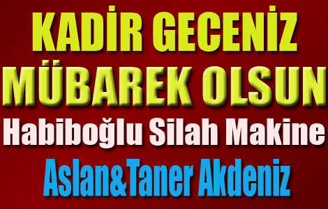 KADR GECENZ MBAREK OLSUN