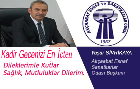 KADR GECENZ MBAREK OLSUN