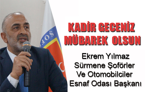 Kadir Gecenizi Tebrik Ederim