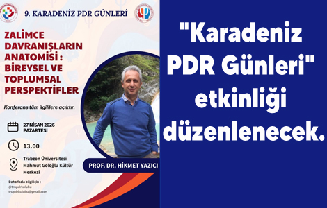 'Karadeniz PDR G�nleri' etkinli�i d�zenlenecek.