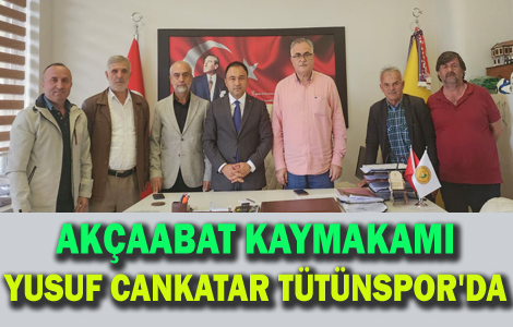 KAYMAKAM CANKATAR TTNSPOR'DA
