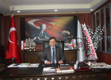 Kaymakam'dan Belediye Bakanna Ziyaret