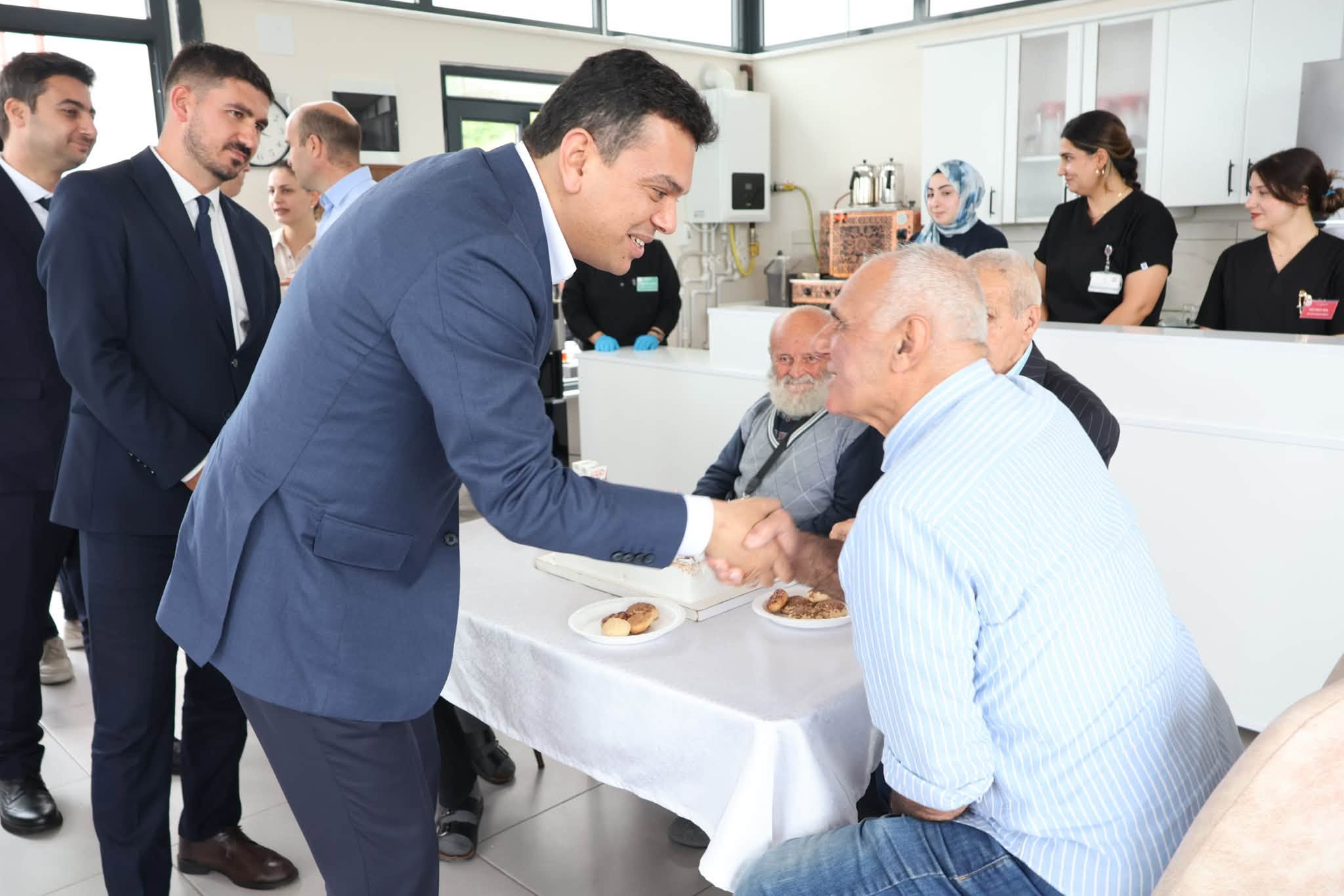 KAYMAKAM'DAN BÜYÜKLERİMİZE ANLAMLI ZİYARET