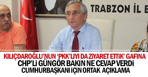 Kldarolu'nun gaf iin CHP'li Gngr konutu